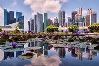 Singapore Bayfront Skyline, Mar 2023