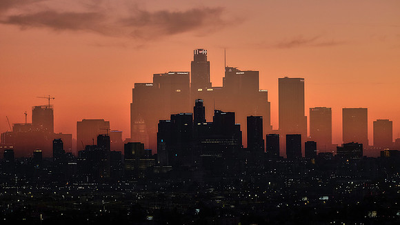 Los Angeles Skyline Impression, Jul 2021