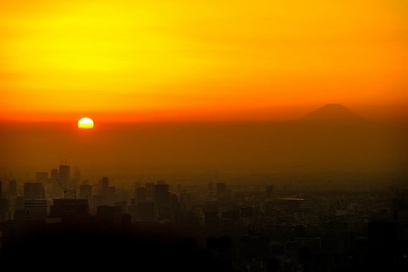 Tokyo and Fuji-San, Dec 2018